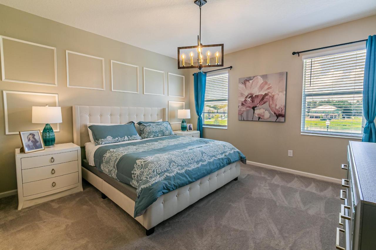 Luxury 12 Bedrooms Pool House 10 Min To Disney4630 Kissimmee Kültér fotó
