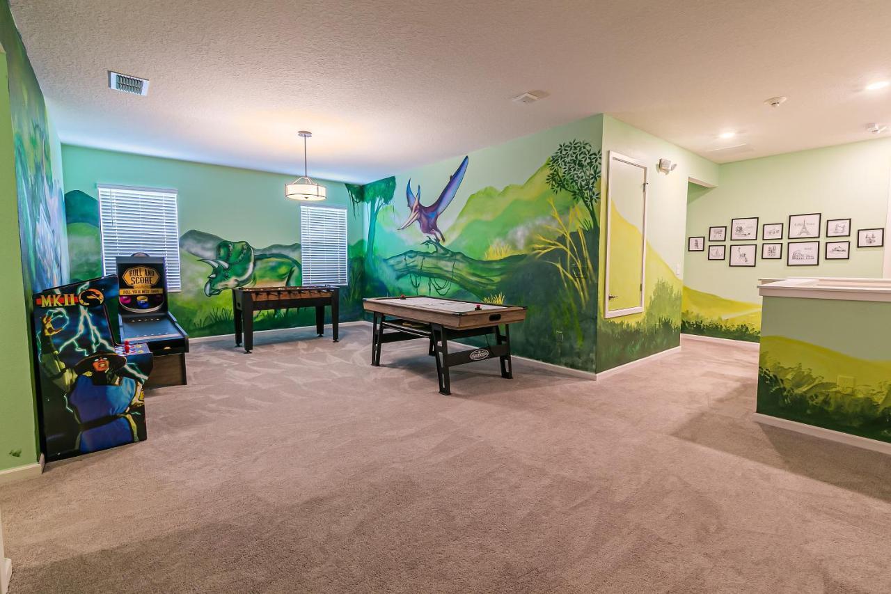 Luxury 12 Bedrooms Pool House 10 Min To Disney4630 Kissimmee Kültér fotó