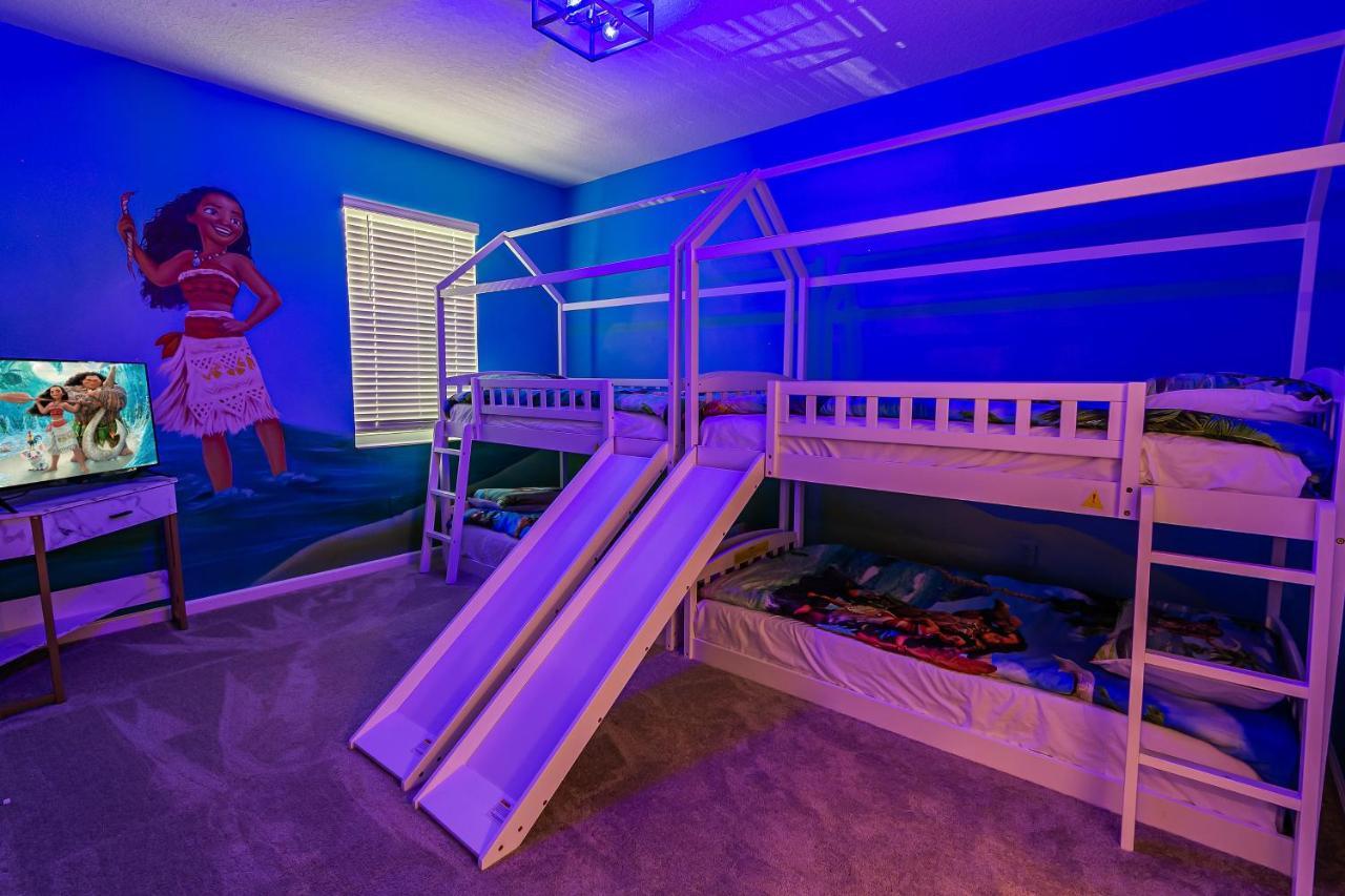 Luxury 12 Bedrooms Pool House 10 Min To Disney4630 Kissimmee Kültér fotó